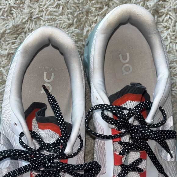 On Cloud Mens CLOUDMONSTER Running Shoes in Frost Surf Size US 12 - Picture 6 of 14